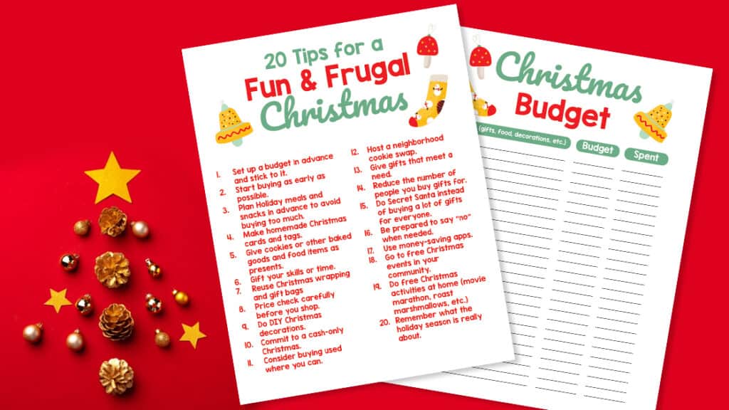 FRUGAL CHRISTMAS TIPS